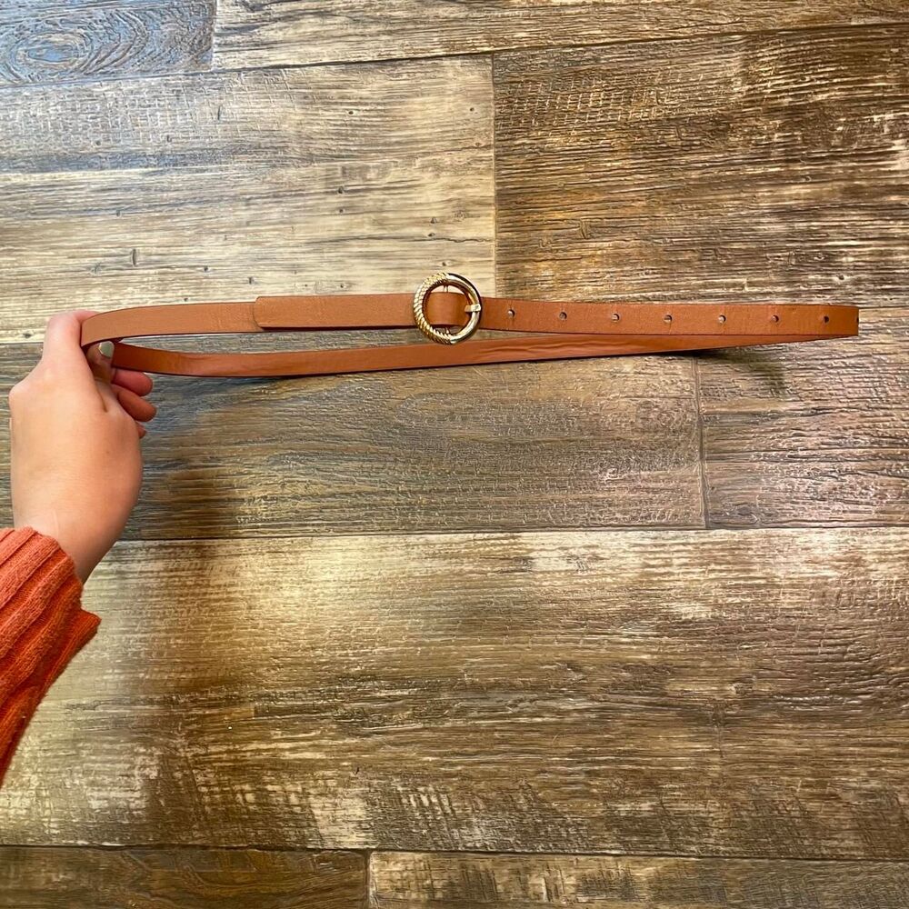 Women's Tan and Brown Belt